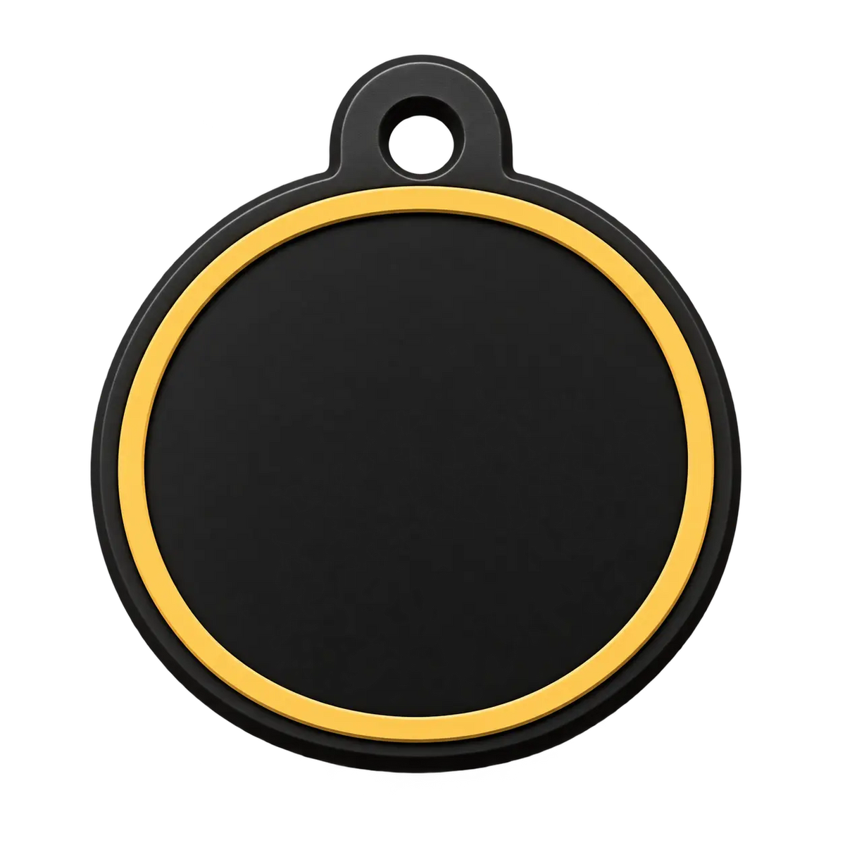 Médaille personnalisée PAW3D ronde, couleur dorée